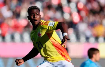 El delantero Néiser Villarreal, goleador del Mundial Sub 20 con cinco tantos, viene de ser el máximo artillero del Sudamericano con ocho tantos. FOTO TOMADA X @FIFAWorldCup