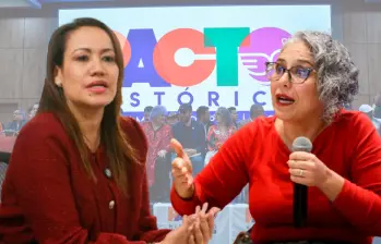 Pizarro defiende que hubo un acuerdo político para que ella encabezara la lista al Senado, mientras Corcho reclama que la decisión debe someterse a elección democrática tras su destacado resultado en la consulta. FOTO: COLPRENSA Pizarro defiende que hubo un acuerdo político para que ella encabezara la lista al Senado, mientras Corcho reclama que la decisión debe someterse a elección democrática tras su destacado resultado en la consulta. FOTO: COLPRENSA