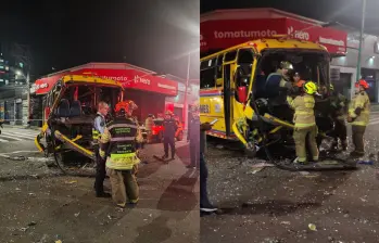 Las imágenes que circulan por redes sociales dan muestra del alcance del siniestro. Foto: Redes sociales @FicoGutierrez