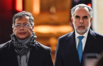 El ministro del Interior, Armando Benedetti, se pronunció frente a las recientes informaciones sobre la investigación que adelanta el Consejo Nacional Electoral. FOTO: Colprensa