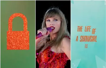 The Life of a Showgirl, el nuevo álbum de Taylor Swift, es el sucesor del The Tortured Poets Department, que vendió 1,4 millones de copias el primer día de su lanzamiento en 2024. FOTOS: Tomadas de la página web de Taylor Swift y AFP