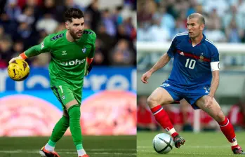 Luca Zidane, el hijo del campeón del mundo con Francia, Zinedine Zidane, se ha decantado por las raíces de su padre y vestirá la camiseta de una selección africana. Fotos: Getty Images