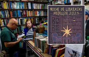 Un total de nueve librerías de la ciudad de Medellín abrirán sus puertas hasta las 12 de la medianoche para permitir que todas las personas puedan disfrutar de este evento de literatura. FOTO: JULIO CESAR HERRERA Y CORTESÍA