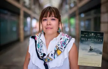 Esta es Jenifer de la Rosa, la directora de Hija del Volcán. Fue adoptada en 1987 por una familia española, luego de que su madre la dejara en un albergue en la tragedia de Armero. FOTO cortesía