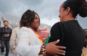 Vicepresidenta Francia Márquez de gira por África. Foto: Vicepresidencia de la República