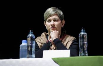 Verónica Alcocer, primera dama de la Nación. Foto: Colprensa Verónica Alcocer, primera dama de la Nación. Foto: Colprensa