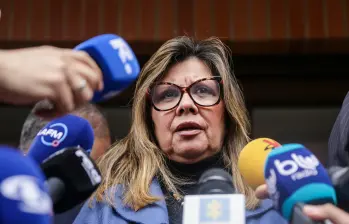 La fiscal Luz Adriana Camargo cumplió una cita en la Corte Suprema de Justicia. Foto: Colprensa