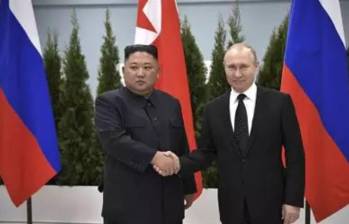 El líder norcoreano, Kim Jong Un, llegó el martes a Rusia, en un tren blindado, para una reunión con el presidente Vladímir Putin. FOTO: Europa press
