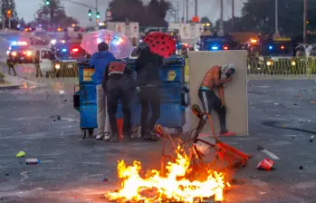 Las protestas iniciadas en Los Ángeles se han extendido a Chicago, Nueva York y Seattle. Foto: Getty Images