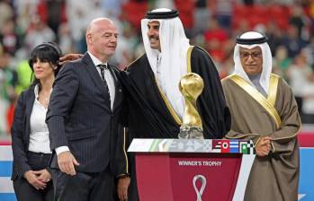 El patrocinio de esta empresa Árabe espera ser hasta el 2027, tiempo en el que tendrán varios beneficios en diferentes eventos y competiciones de la Fifa. FOTO: AFP
