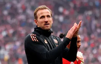 Harry Kane acumula 36 goles y 12 asistencias en todas las competiciones con el Bayern Múnich en la actual temporada. FOTO: GETTY