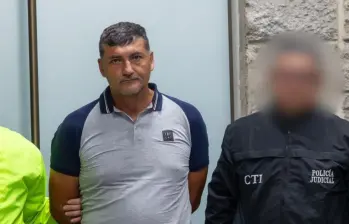 Simeón Pérez, alias el Viejo, noveno capturado por homicidio de Miguel Uribe. Foto: Fiscalía Simeón Pérez, alias el Viejo, noveno capturado por homicidio de Miguel Uribe. Foto: Fiscalía