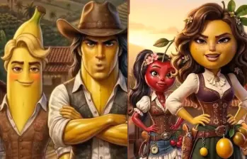 Dramatizados colombianos como Pasión de Gavilanes tiene su versión “fructificada”. Foto: Captura de videos TikTok