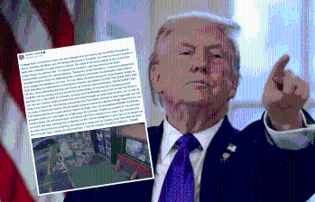 Trump publicó video del asesinato de una mujer a martillazos en Florida e incitó odio a migrantes