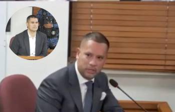 Diego Cadena en juicio por soborno a testigos. Foto: captura de video