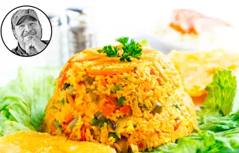 El arroz con pollo es uno de los platos más comunes de la gastronomía colombiana. FOTOS Getty y cortesía