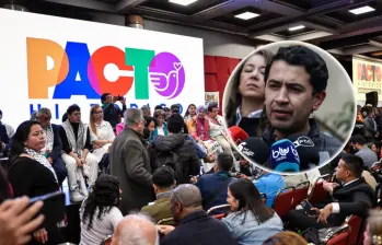 Daniel Briceño busca que el Pacto Histórico devuelva lo que le fue brindado por el CNE en la reposición de votos correspondiente a las elecciones legislativas del 2022. Fotos: Colprensa
