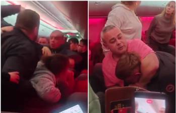 Tras no poder controlar la situación, la tripulación de la aeronave tomó la decisión de aterrizar de emergencia en el aeropuerto más cercano. FOTO: Captura de video de redes sociales @storyfulviral