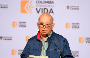 Otty Patiño, comisionado de paz. Foto: Colprensa - Mariano Vimos