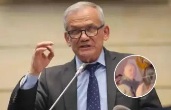 Carlos Ramón González también fue director de la Dirección Nacional de Inteligencia (DNI) en el Gobierno Petro. FOTO COLPRENSA - captura de video