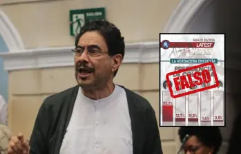 Fact check: Encuesta que da triunfo a Cepeda en primera vuelta es falsa