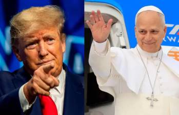 El papa León XIV ha sido crítico con el manejo que Trump le ha dado a la guerra con Irán. Fotos: Getty.