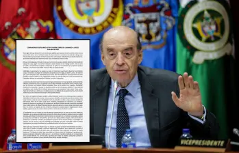 El excanciller publicó una nueva carta en medio del llamado a juicio por parte de la Fiscalía. FOTOS: Colprensa y @AlvaroLeyva