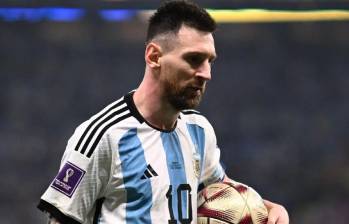 Lionel Andrés Messi Cuccittini, de 36 años, es el capitán de la Selección Argentina y pno podrá estar en los partidos contra El Salvador y Costa Rica. FOTO: AFP