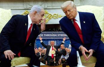 Benjamin Netanyahu ha sido uno de los promotores de Donald Trump para ganar el Nobel de Paz. Fotos: Getty Images y @IsraeliPM