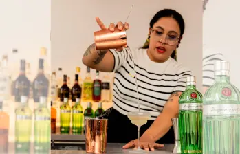 Luisa Pérez, más conocida como “Lupe”, será la representante de Colombia en concurso mundial de bartenders. FOTO Cortesía