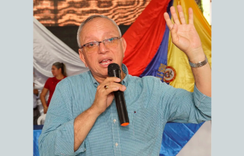 Tamayo, quien es oriuendo del Valle del Cauca, destacó su trabajo político con la gobernadora Dilian Francisca Toro. “Es una líder del partido. Eso no lo voy a desconocer porque no soy vergonzante”, dice. FOTO: X @JorgeTamayoU