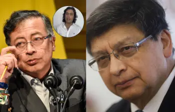 Gustavo Petro criticó al presidente de la Corte Constitucional, Jorge Enrique Ibáñez, por haber negado a su hijo y mencionó que no era apto para dirigir el alto tribunal. Fotos: Colprensa