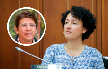 La congresista manifestó que nada tiene que ver la consulta popular “con los lamentables hechos ocurridos en contra del senador Miguel Uribe”. FOTO: COLPRENSA/CORTESÍA