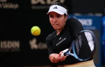 Camila Osorio no se presentó a Cincinnati y ahora se concentra en lo que será su actuación en el US Open. FOTO Xinhua