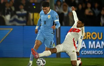 La Selección de Uruguay clasificó al Mundial 2026 tras ganar un partido contra Perú. FOTO: Conmebol