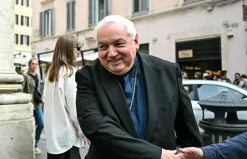 El cardenal francés Jean-Marc Aveline, fue uno de los más cercanos al papa Francisco y fue elevado al cardenalato en 2022 y actualmente se desempeña como arzobispo de Marsella. FOTO: AFP
