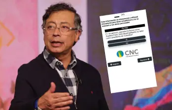 Denuncian en redes sociales presuntas irregularidades en una supuesta encuesta del CNC. FOTO: Colprensa 