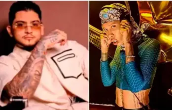 Los artistas colombianos B King y Dj Regio Clown, asesinados en México. Foto: tomada de redes sociales. Los artistas colombianos B King y Dj Regio Clown, asesinados en México. Foto: tomada de redes sociales.