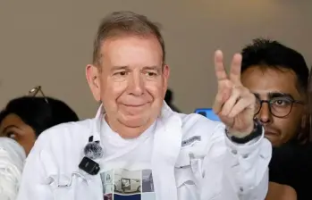 Edmundo González está exiliado en España desde septiembre de 2024. FOTO: Getty