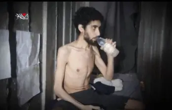 Los videos de rehenes israelíes en aparente desnutrición han causado impacto en las autoridades de Israel. Foto: Captura de video