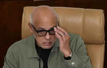 En entrevista con EL PAÍS España, el presidente de la Asamblea Nacional venezolana y hermano de Delcy habló sobre las teorías de “traición” dentro del régimen tras la captura de Maduro. Foto: AFP. 