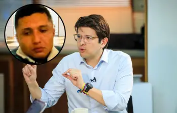 Cristian González hace parte de un grupo de 10 presuntos involucrados en el atentado contra el senador y precandidato presidencial Miguel Uribe Turbay. Fotos: EL COLOMBIANO y captura video