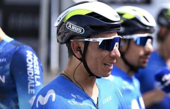 El boyacense Nairo Quintana será una de las cabezas de su equipo, el Movistar Team, durante la primera de las tres grandes. FOTO: Tomada de X @Movistar_Team