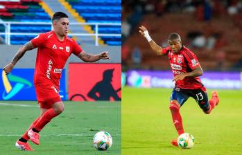 Juan Fernando Quintero suma tres goles y cuatro asistencias en la Liga con América. Francisco Chaverra lleva cinco festejos. FOTO: Camilo Suárez