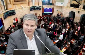 Lemos asegura que hay un grupo mayoritario en La U que “está dando la batalla” para apoyar un candidato “que pueda derrotar al de Petro”. FOTO Colprensa 
