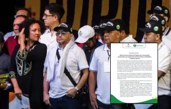 La senadora Isabel Zuleta tenía la facultad legal para intervenir en la salida de cabecillas de bandas delincuenciales al “tarimazo” de Petro, según comunicado de la Consejería Comisionada de Paz. Fotos: EL COLOMBIANO y cortesía
