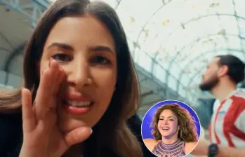 Anissa Chegwin es la directora del centro comercial y quien aparece durante todo el video. FOTO: Captura de pantalla