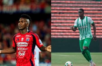 El defensa José Ortiz seguro será titular del DIM en el duelo ante Nacional. Néider Parra espera ser la sorpresa de Nacional. Fotos: Camilo Suárez y Atlético Nacional 