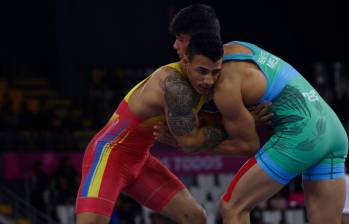 El colombiano Jair Cuero ganó la medalla de oro en el Panamericano de Lucha 2024