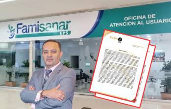 Germán Gallo es el interventor encargado de Famisanar EPS. Rohi IPS lo señala de ser cómplice de extorsión. Foto: Colprensa/Rohi IPS.
